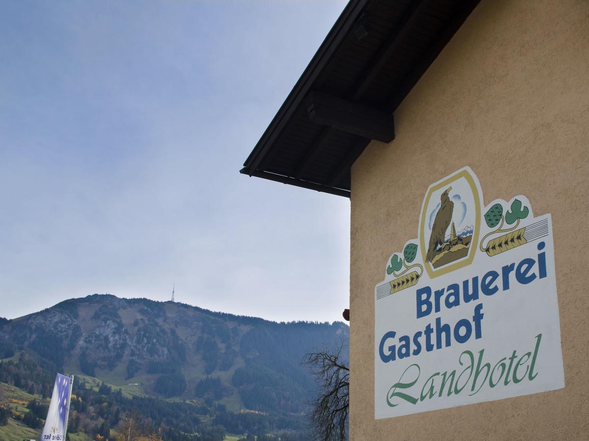 Brauereigasthof Adler Post 雷滕贝格 外观 照片